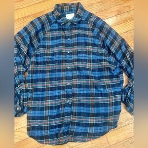 American Eagle Outfitters Multicolor Plaid Shirt M